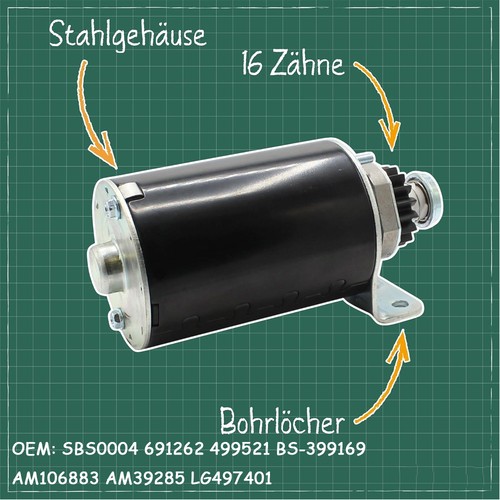 Anlasser starter für briggs - für, &