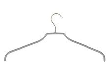 100x Kleiderbügel Metallbügel Gummiert Antirutsch Bügel Rutschfest Hemdenbügel