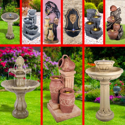 Solar gartenbrunnen - solar,
