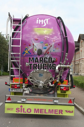 Lkw foto silo - lkw, silo-sattelauflieger