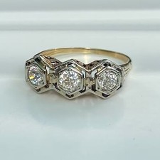 Vintage 0.75CT Künstlicher