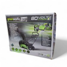 Akku-Schneefräse GreenWorks 80 Volt 51cm Breite ohne Akku und Ladegerät