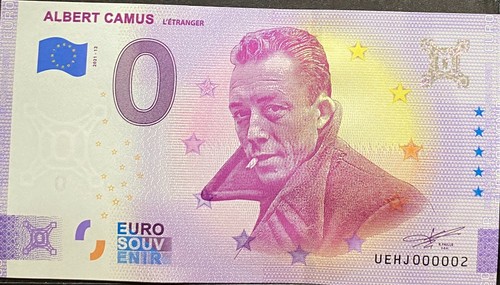 Schein euro albert camus - 0,