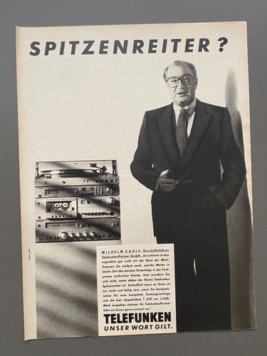 Telefunken hifi stereoanlage - telefunken,
