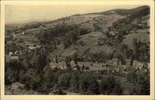 Goldlauter-Heidersbach Thüringen DDR 1956 Natur Häuser Thüringer Wald Landschaft