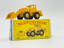 Matchbox Nr. 69 Lesney Hatra Tractor Shovel OVP Vintage