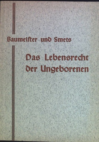 Das lebensrecht der - lebensrecht,