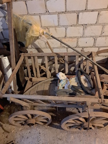 Handwagen rad holz - handwagen,