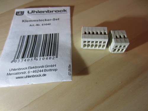 Uhlenbrock 61040 steckerset - 61040,