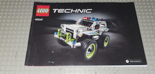 Nur Anleitung! Ohne Set: LEGO Technic Polizei Interceptor - 42047  Geländewagen 