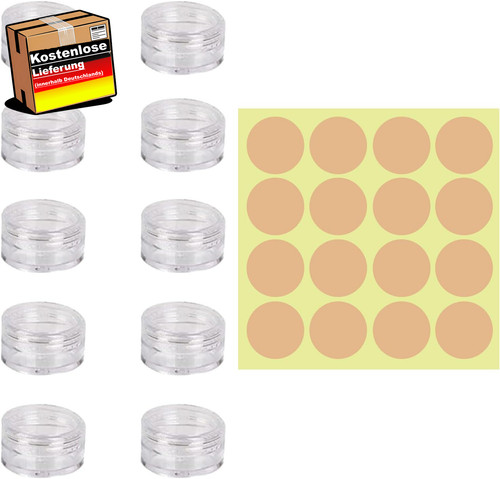 Mini kosmetikbehälter set - kosmetikbehälter,