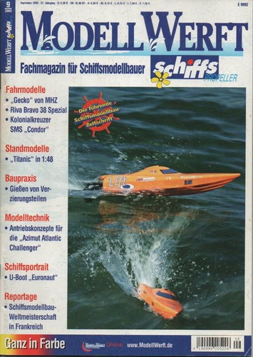 Modellwerft 2003 - modellwerft, 9/2003
