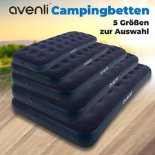 Luftmatratze Luftbett Campingbett Gästebett aufblasbar Matratze 1 - 2 Personen