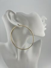 Damen Creolen 9 kt Gold 75 mm