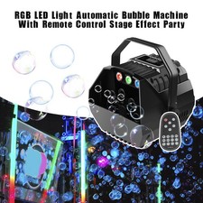RGB LED Light Automatic Bubble