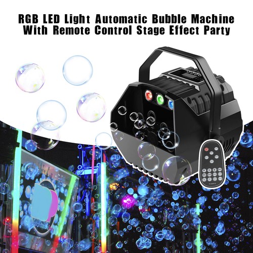 Rgb led light automatic bubble - led,