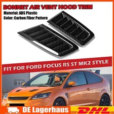 Für-Ford-Focus RS Motorhaube Lüftungsschlitze Universal Lufthutzen Lufteinlässe.