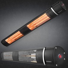 B-Ware Infrarot Wandheizung 3000W schwarz