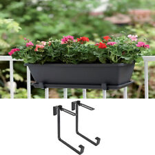elho barcelona Balkonkastenhalter Metall anthrazit Blumenkasten Halterung 