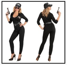 Fbi agentin damenkostüm - agentin,