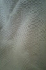  Tagesdecke Piquet o.ä. weiß