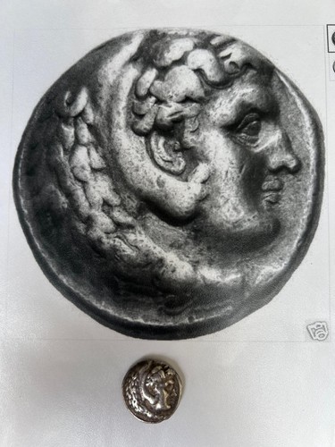 Philipp iii arrhidaios silber - philipp,