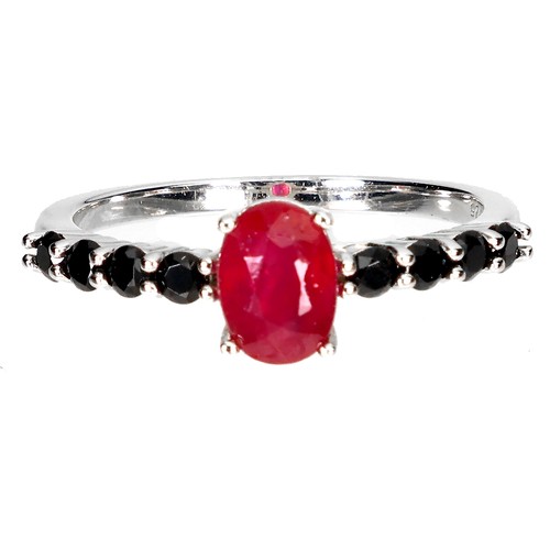 925 sterling silber ring oval - 925,