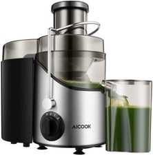 AICOOK Juicer / Entsafter * AMR-526 * Edelstahl * 400 W * TOP-Zustand