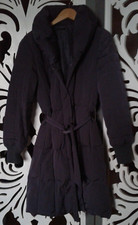 Damen Daunenjacke lang grau