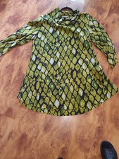 masai tunika l schwarz grün