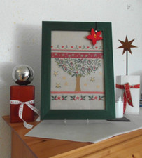 Fertig gesticktes Bild