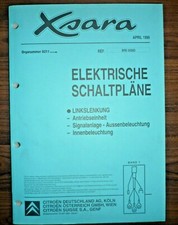 CITROEN XSARA 1999 Elektrische Schaltpläne WERKSTATT HANDBUCH 3 HEFTE!