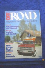 Off Road (X) 10/82 Chevy Blazer 6.2 Diesel Yamaha XT 550 Range Rover Isuzu Troop