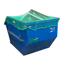 Abdeck-/Containernetz 3,5x6m grün knotenlos