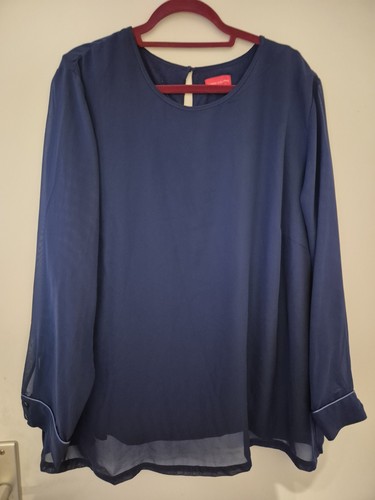 Aparte bluse dunkelblau - bluse,,