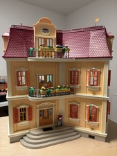 Playmobil Stadtvilla 5302 mit Einrichtung 5329/5331/5332/5333/5334