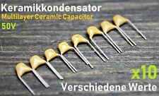 Keramik Kondensator 50V pF nF