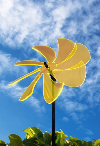 Windrad sonnenfänger grün - sonnenfänger, grün/
