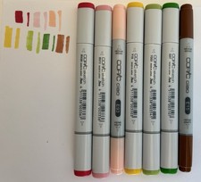 Assorted copic markers lot - assorted,