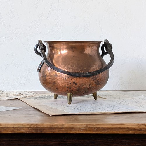 Vintage kupferkessel - vintage,