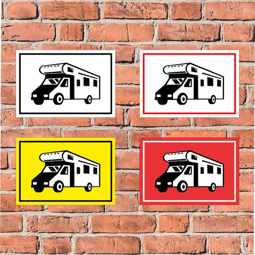 Schild wohnmobil in 4 - -,
