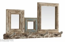 Garderobe Hakenleiste Shabby 1371601 Cottage Landhaus Antik Vintage Spiegel Neu