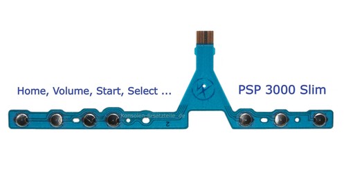 Psp 3000 slim tasten leiste - psp,