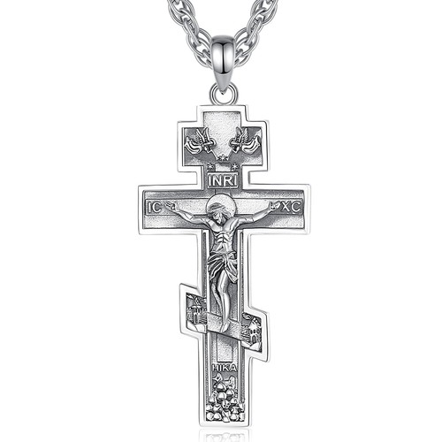 Halskette christliches kreuz - christliches,