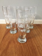 Weizengläser 6er Set Vintage