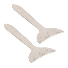  2 Pcs Eyeliner-schablone Pupillendistanzmesser Pupillarentfernungsmesswerkzeug