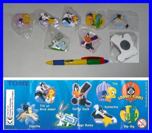 Set figuren magnete looney - set,