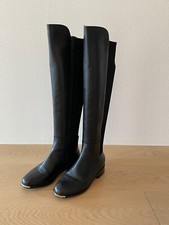 Original Cole Haan Stretch Overknee Stiefel für Damen, NEUWERTIG, Leder