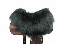 Lammfell Sattelbezug