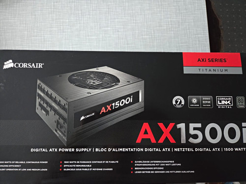 Corsair ax1500i atx - ax1500i, netzteil